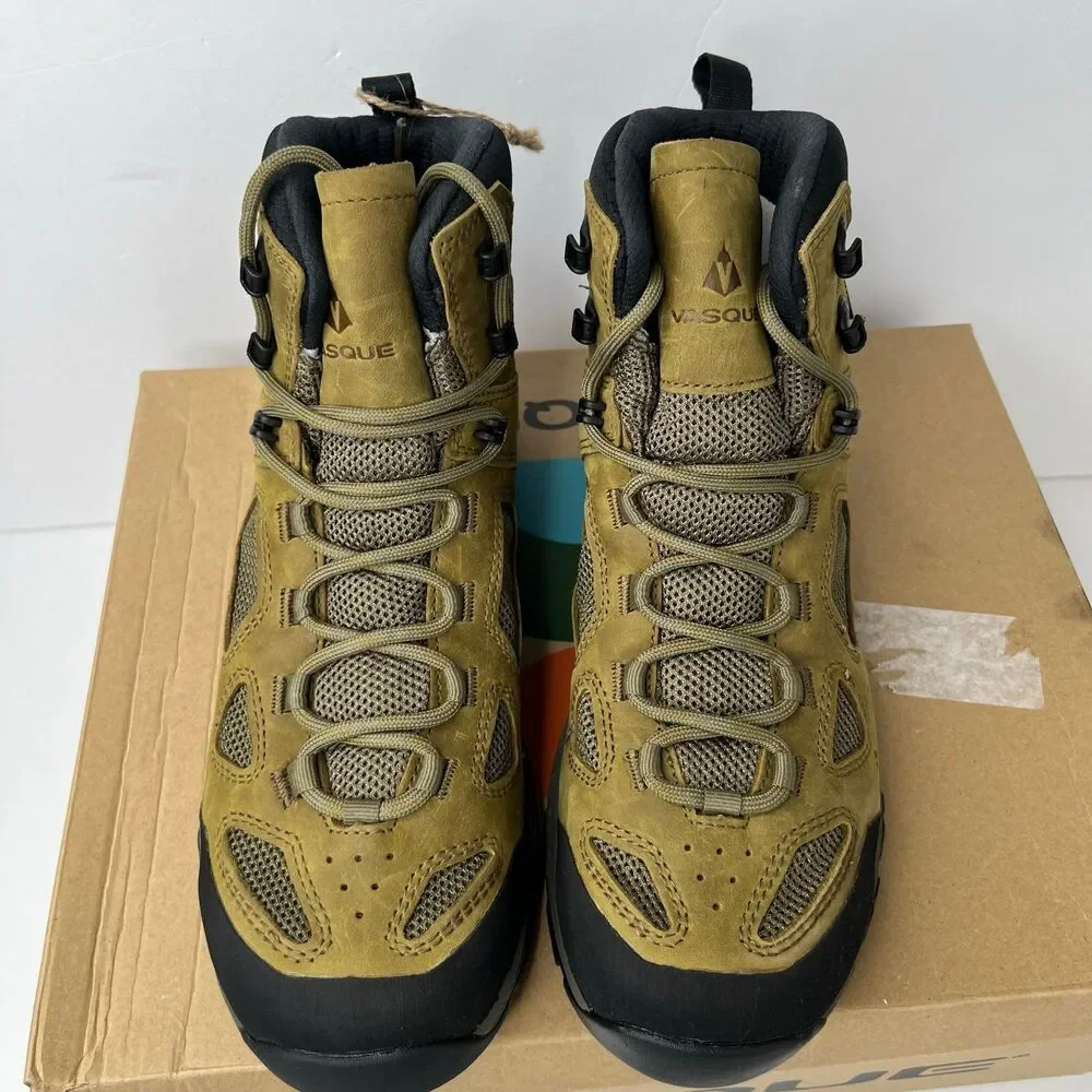 NIB BREEZE MEN'S WATERPROOF HIKING BOOT Style 7544 Size 8.5 #375